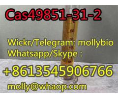 Hot sell CAS 49851-31-2 2-BROMO-1-PHENYL-PENTAN-1-ONE Wickr mollybio
