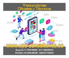 Traducciones Oficiales para Empresas y Personas Naturales!!