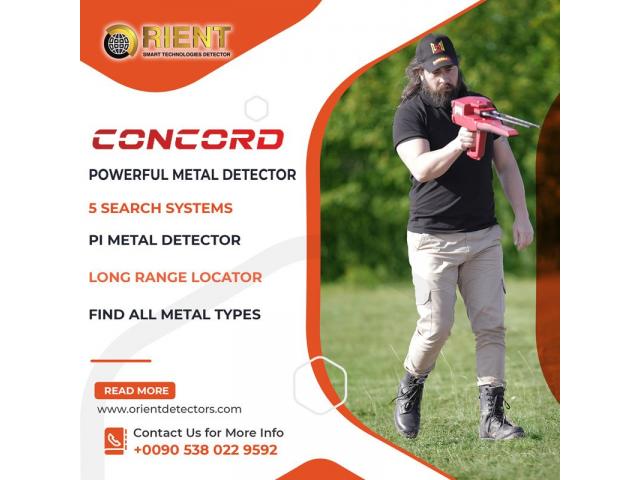 Detector de metales Concord 5 Systems - Nuevo 2022 - 1/3