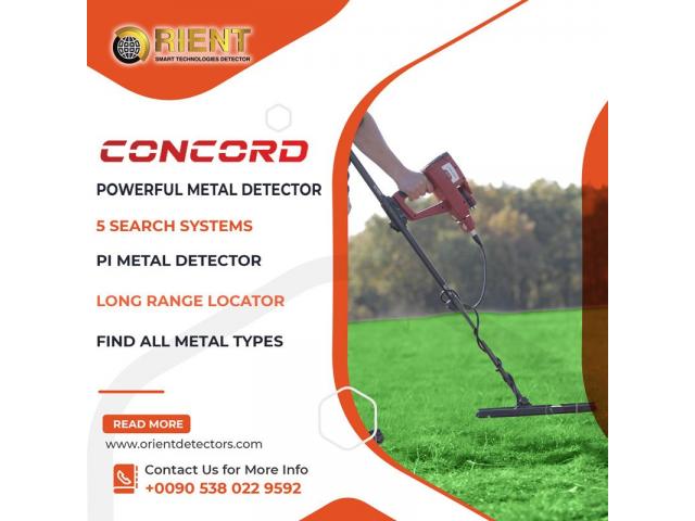 Detector de metales Concord 5 Systems - Nuevo 2022 - 3/3