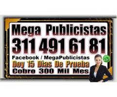 ⭐ Mega Publicistas, Super Publicidad, Ultra Publicista,  Bogota, Cali, Medellin, Barranquilla, Carta