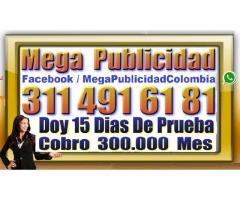 ⭐ Mega Publicidad, Super Mercadeo, Ultra Marketing, Bogota, Cali, Medellin, Barranquilla, Publicista