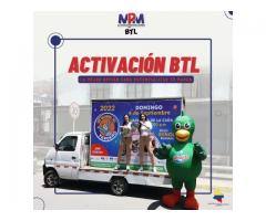 Activación BTL y publicidad móvil en Cúcuta