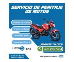 Peritaje de motos bogotá precio