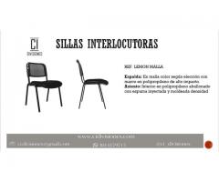 SILLAS INTERLOCUTORAS PARA OFICINA