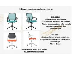 Sillas de Oficina y Sillas de Escritorio