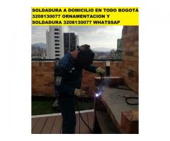 Soldadura a domicilio Bogotá