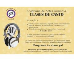 Clases de CANTO Estudiar música escuela de música clases de música