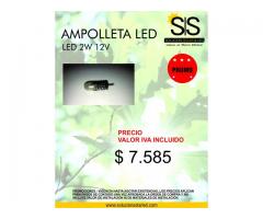 AMPOLLETAS LED