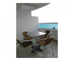 ARRIENDO APARTAMENTO COMPLETO  CON VISTA AL MAR  EN CARTAGENA