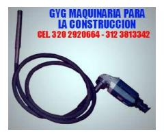 VIBRADORES PARA CONRETO ELECTRICOS, GASOLINA, DIESEL ADQUIERA! VENTA