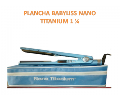 PLANCHA BABYLISS NANO TITANIUM 1 ¼