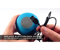 PARLANTE BLUETOOTH RESISTENTE AL AGUA BST-06 BATERÍA RECARGABLE