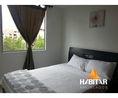 Alquiler temporal apartamento amoblado 3 hab zona social Bucaramanga