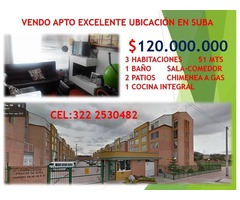 Venta apto en suba excelente precio