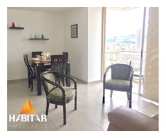 Apartaestudio amoblado de 1 hab en Bucaramanga para alquiler