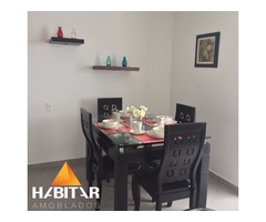 Apartaestudio amoblado de 1 hab en Bucaramanga para alquiler