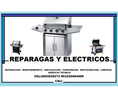 reparacion de ESTUFAS - HORNOS - CALENTADORES EN JAMUNDI, CEL.3003028272