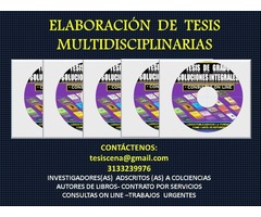 ELABORACIÓN DE TESIS DE GRADO