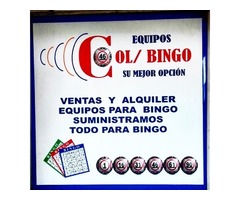 EQUIPOS PARA BINGO