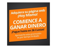 ¡ADQUIERE AHORA TU PÁGINA WEB! PLAN STARTUP 50% DSCTO.