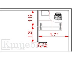 Diseño de Planos de Muebles para Oficinas