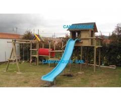 Venta de parques infantimes en madera