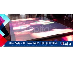 Alquiler de Pista de baile multimedia led en Bogotá Colombia