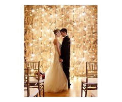 Renta de luces Vintage para  bodas y eventos en cartagena