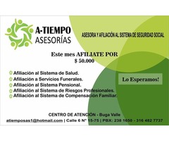 AFILIACION AL SISTEMA GENERAL DE SEGURIDAD SOCIAL