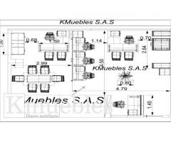 Diseños de planos para Remodelacion de oficinas