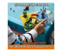 Taller de plastilina y pintura para niños y niñas desde los 4 años