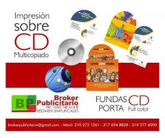 CD DVD MULTICOPIADO E IMPRESIÓN DIRECTA, CARATULAS