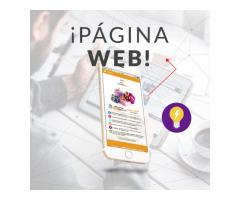 Pagina Web + 500 Tarjetas De Presentación + Volante Digital