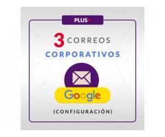 Pagina Web + Blog + 3 Correos Google + Correo Promocional