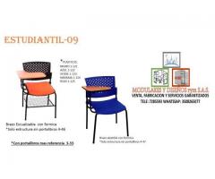 sillas estudiantiles