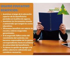 SEGURO EDUCATIVO DE ''HBG INVERSIONES''