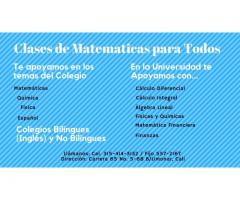 Clases de Matemáticas para todos