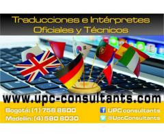 TRADUCTORES PROFESIONALES CERTIFICADOS Y TÉCNICOS A 8 IDIOMAS EN EL 3113050553!!**