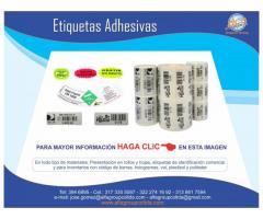 ETIQUETAS ADHESIVAS PARA INVENTARIO