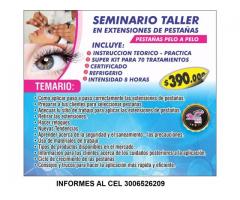 Aprovecha  en Cali Seminario  de Diseño de Miradas y  Extensiones de Pestañas pelo a pelo